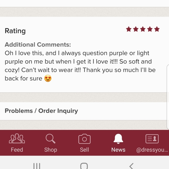 💜Soft Purple "Take It Day By Day" Top - Picture 7 of 7